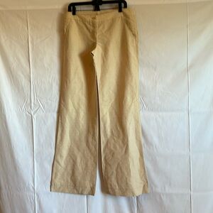 MISSONI, G.M.F. Color Tan. 53% Ramie, 47% Silk. Made in Italy. IT46, US 10.